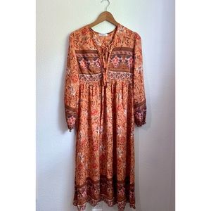 R.Vivimos Women's Long Sleeve Floral Print